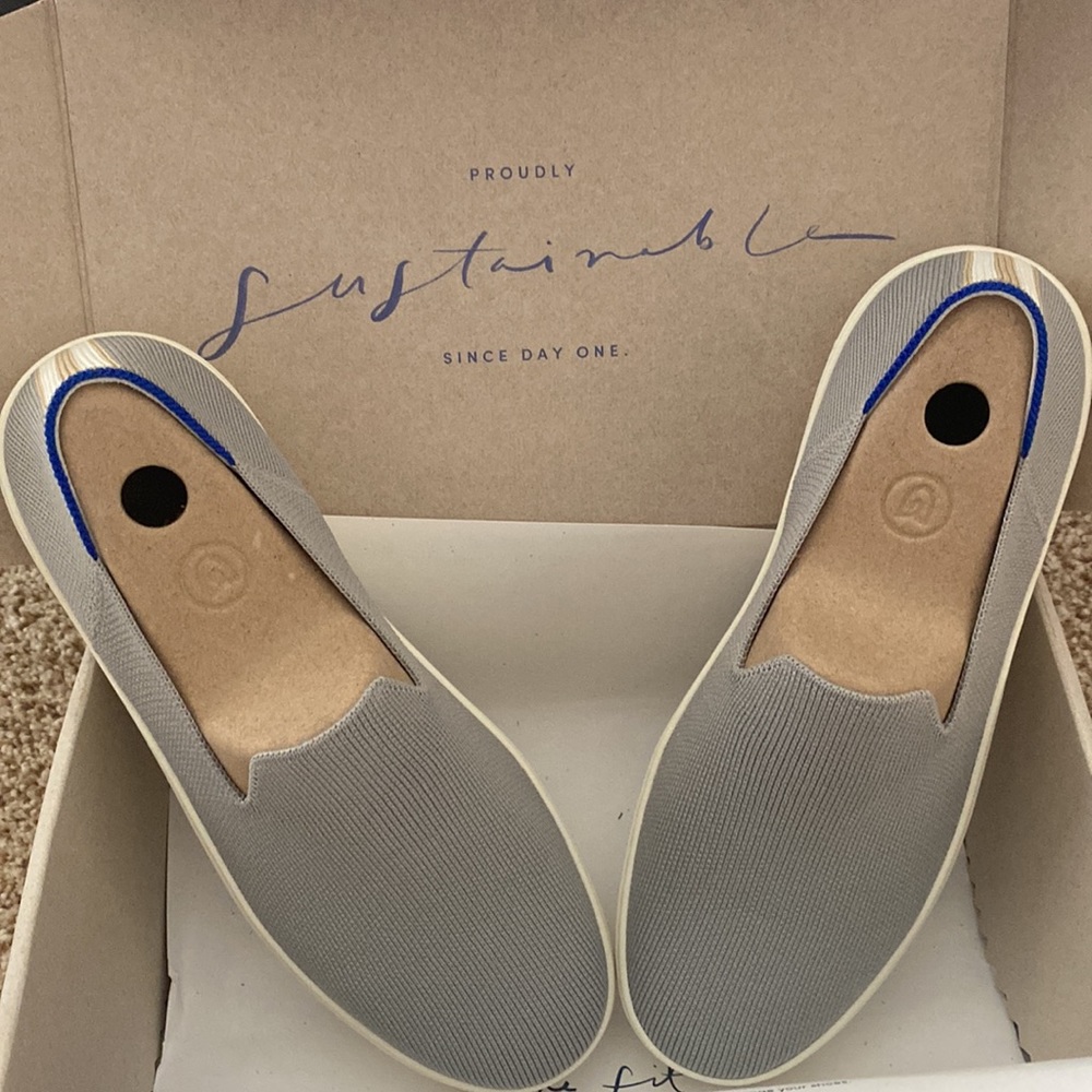 The Original Slip on Sneaker | Rothy’s | Light Grey | 7.5